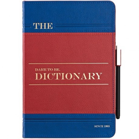 Чехол O!coat Wisdom - Dictionary для iPad mini голубой