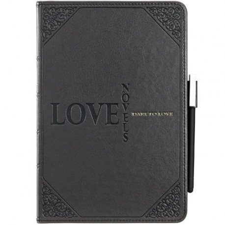 Чехол O!coat Wisdom - Love novel grey для iPad mini серый
