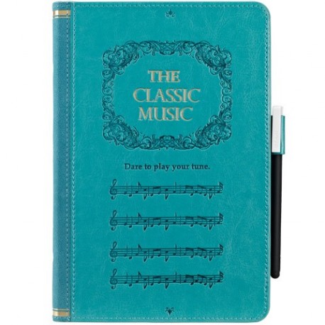Чехол O!coat Wisdom - Music book green для iPad mini зеленый